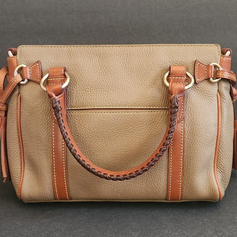 DOONEY & BOURKE FLORENTINE PURSE - NWOT  11 x 9  x 3 - Picture 2 of 7